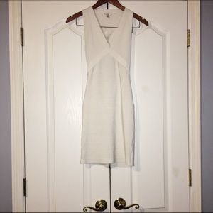 White bandage dress size small